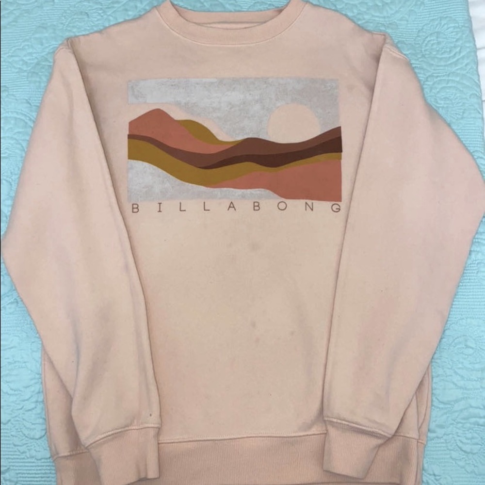 Billabong crew neck sweatshirt.